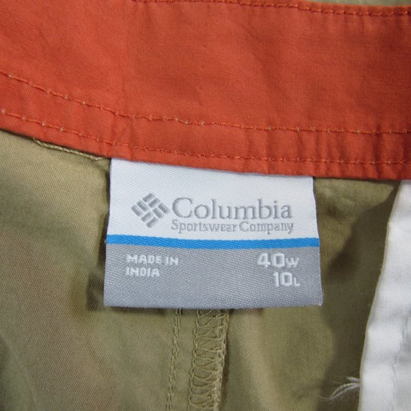 Columbia Men's Washed-Out Shorts Size 40W 10L - Picture 5 of 8